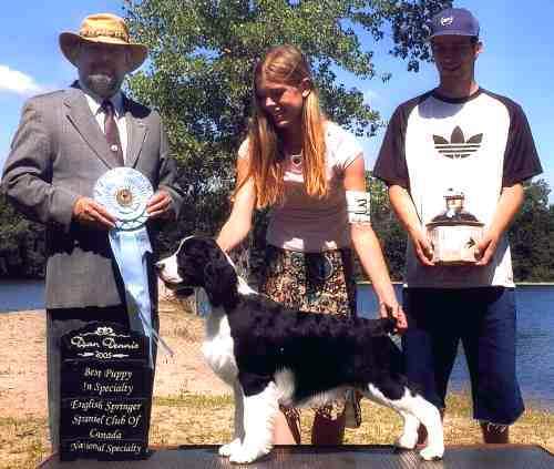 Junior Handler Jasmine Dowser with 'Jenni'