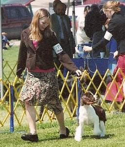Junior Handler Heather Dowser with 'Katie'